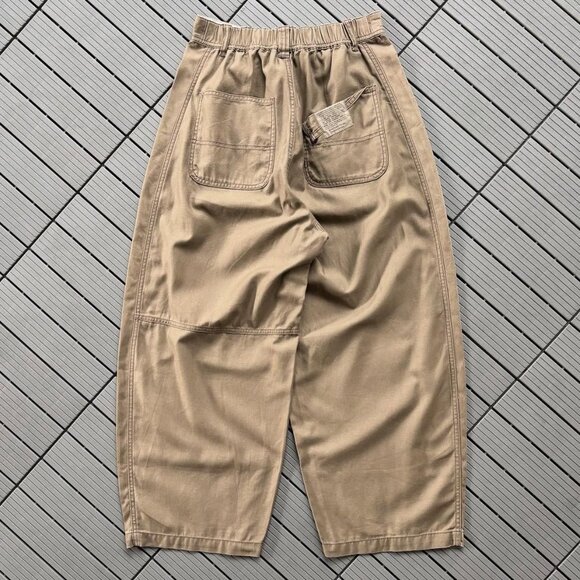 Wide Tapered Khaki Pants – Vintage Workwear Style - Picture 2 of 5